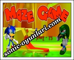 Sonic Zorlu Labirent Oyunu 